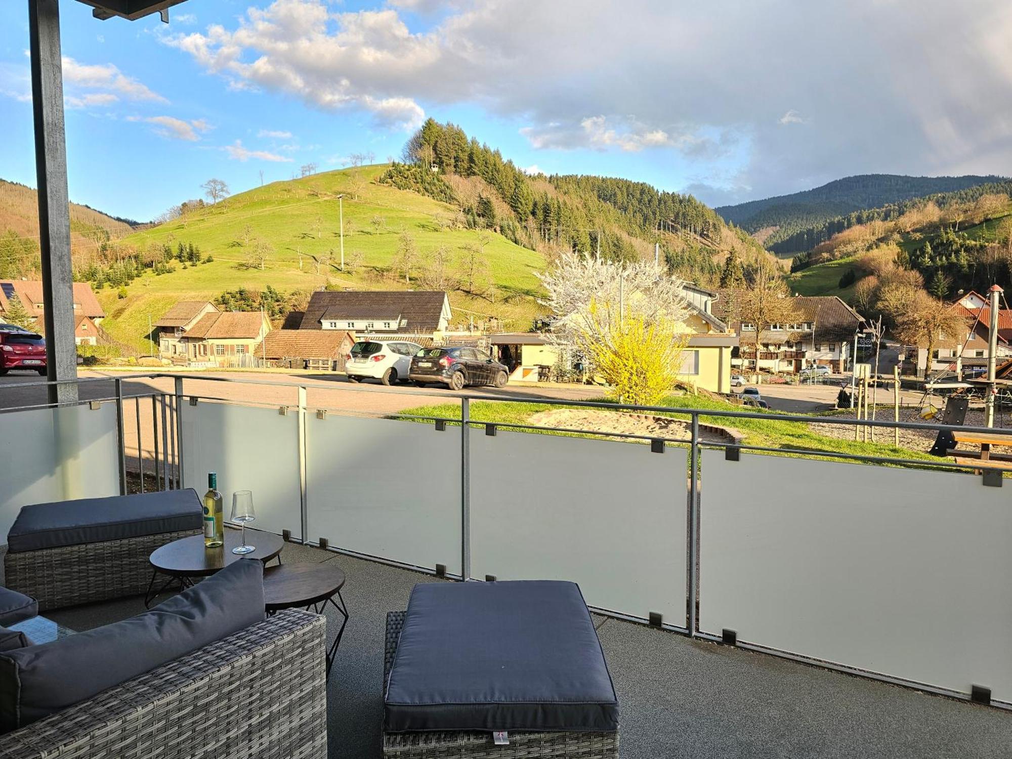 Design-Apartment I Black Forest I Boxspring I Nespresso I Spielplatz Oberharmersbach Buitenkant foto