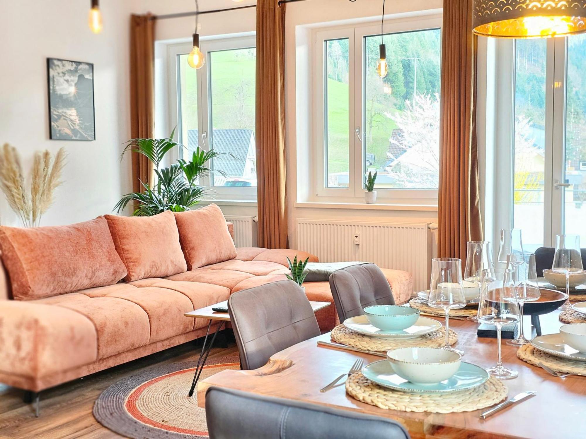 Design-Apartment I Black Forest I Boxspring I Nespresso I Spielplatz Oberharmersbach Buitenkant foto