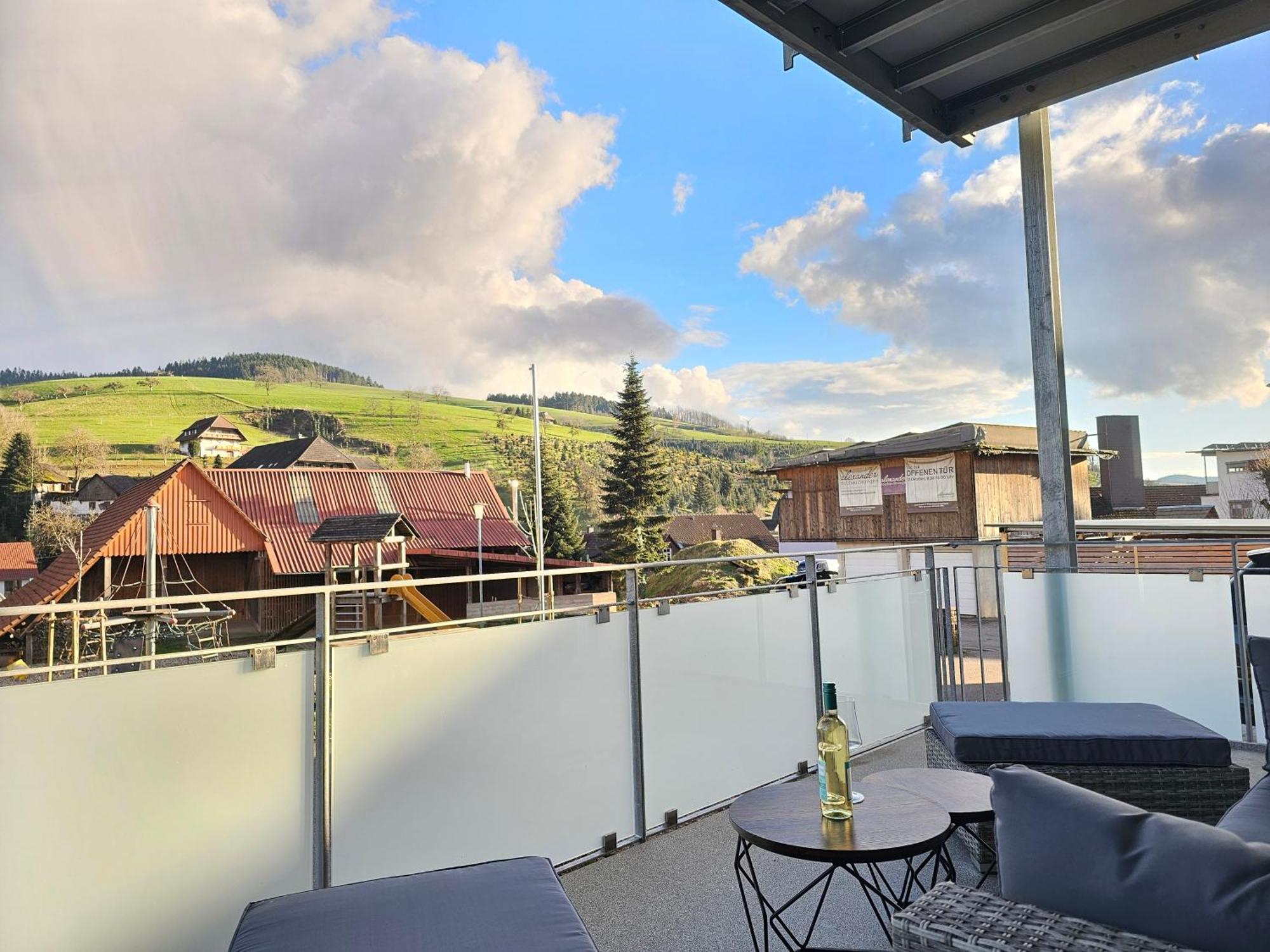 Design-Apartment I Black Forest I Boxspring I Nespresso I Spielplatz Oberharmersbach Buitenkant foto