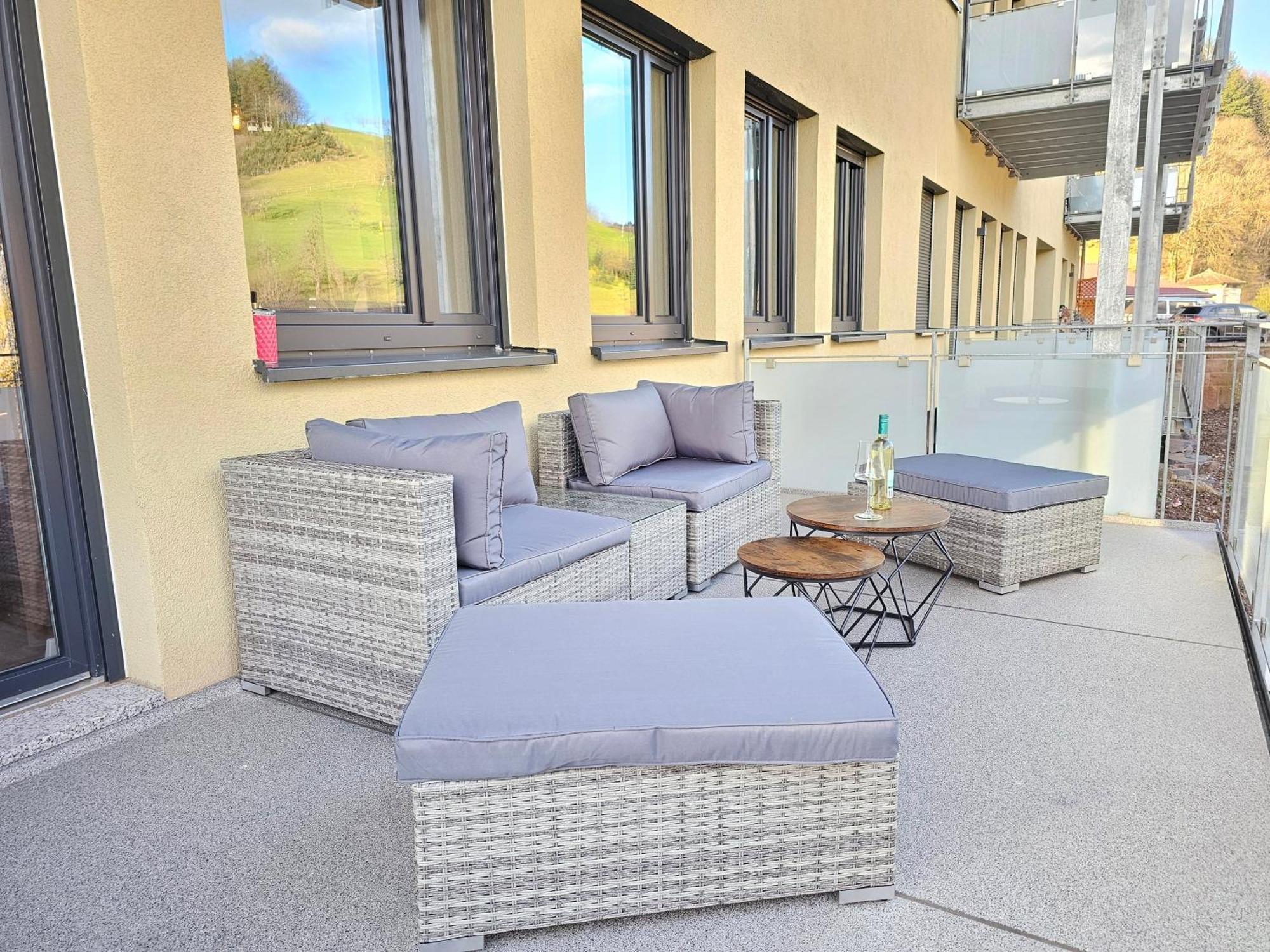 Design-Apartment I Black Forest I Boxspring I Nespresso I Spielplatz Oberharmersbach Buitenkant foto
